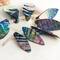 12 Pack: Aurora Borealis Shell Leaf Beads by Bead Landing™